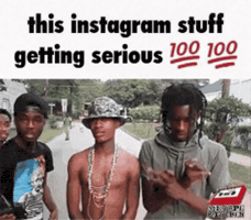 Gang Getting Serious GIF