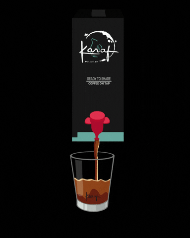 Icedcoffee Coffeepour GIF by Karaf Coffee