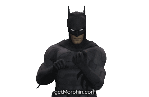 Dc Comics Middle Finger Sticker by Morphin for iOS & Android | GIPHY