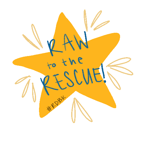 Red Dog Blue Kat Sticker