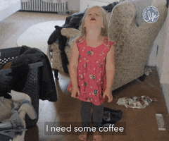 StoryofThisLife coffee tired mom help GIF