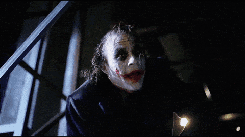 And Here We Go Joker GIF by hero0fwar - Find & Share on GIPHY
