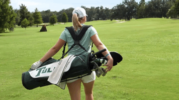 tulane women's golf GIF by GreenWave