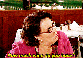 the office wine GIF