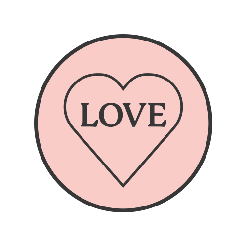 Heart Love Sticker by Vinterior