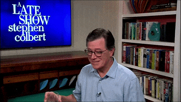 Stephen Colbert Mic Check GIF by The Late Show With Stephen Colbert
