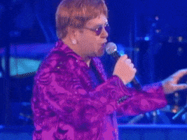 Madison Square Garden Dont Go Breaking My Heart GIF by Elton John