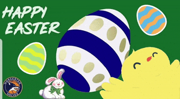 Easter Egg GIF by Worcester Wolves