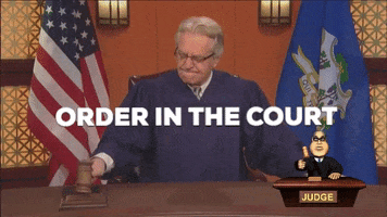 Gavel Order In The Court GIF by Judge Jerry