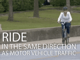Walk. Bike. Safe. Texas GIF