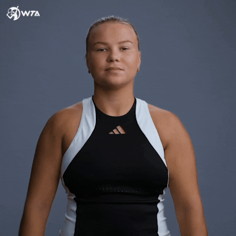 Jump Smile GIF by WTA