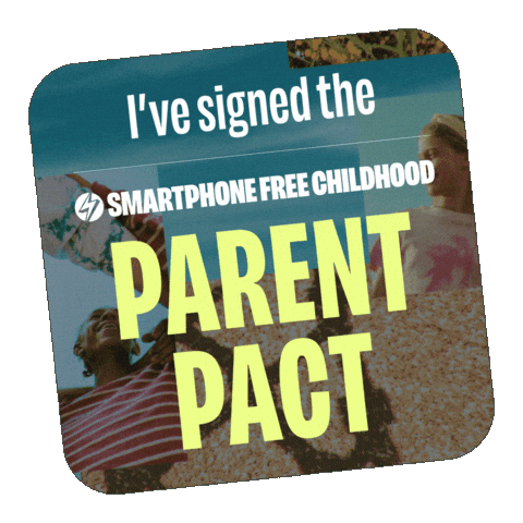 Parent Pact Sticker by Smartphone Free Childhood