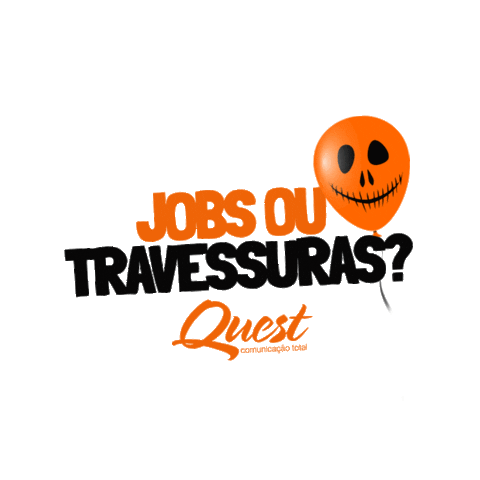 Halloween Ghost Sticker by Quest Comunicação