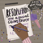 Resolutions are a social construct - you are fine