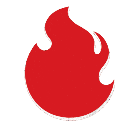 Foodie Flame Sticker by Tahini's