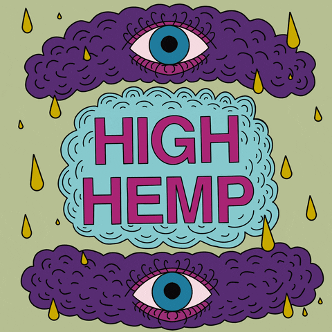 Red Eye Weed GIF by High Hemp Co.