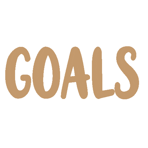 Goals Sticker by Little Label Co for iOS & Android | GIPHY