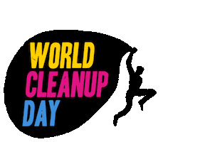 Clean Up World Sticker by RIVER CLEANUP
