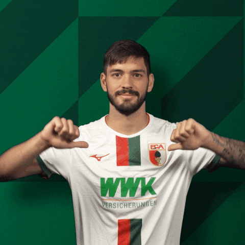 Football Thumbs Down GIF by FC Augsburg 1907