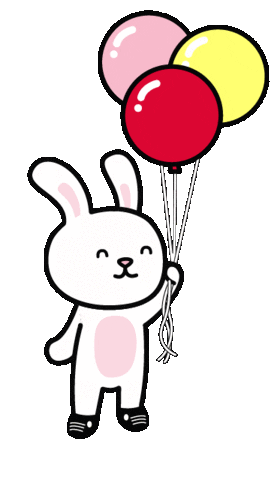 Bunny Rabbit Sticker by Robo Roku