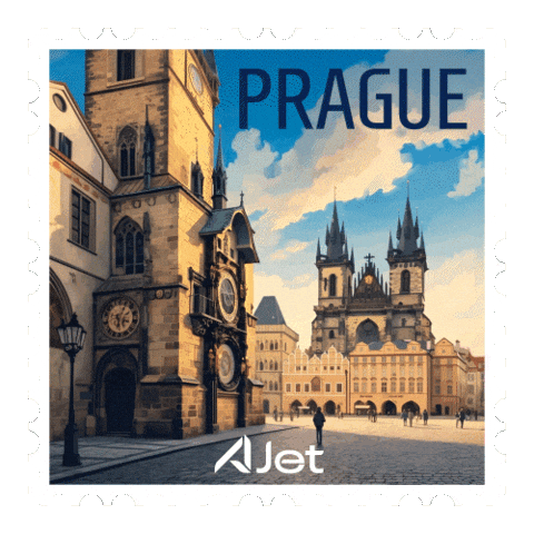 Franz Kafka Prague Sticker by AJet