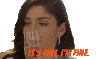 Sad Drink Sticker by Emilia Ares