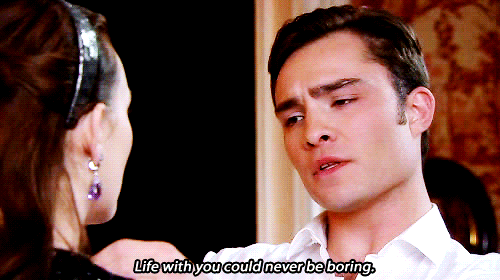 Image result for gif blair chuck