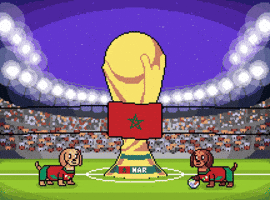 World Cup Football GIF by Abstract HotDogs