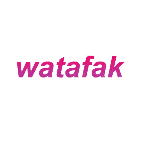 Pink What Sticker