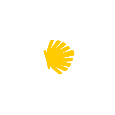 Santiago Shell Sticker by Xunta