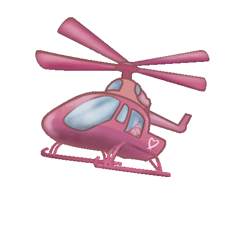 Helicopter Sticker