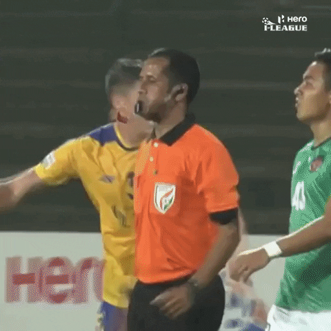 Fight Shouting GIF by Indian Football
