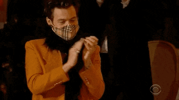 Harry Styles Applause GIF by Recording Academy / GRAMMYs