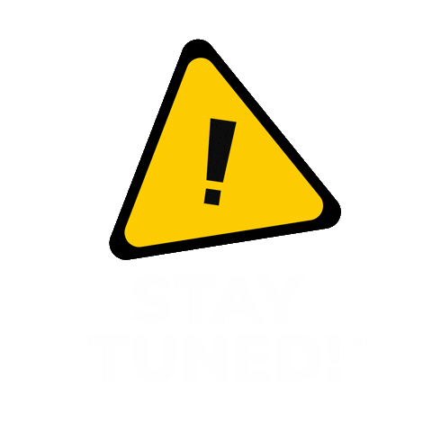 Stay Tuned Attention Sticker by REINHOLD KELLER Group