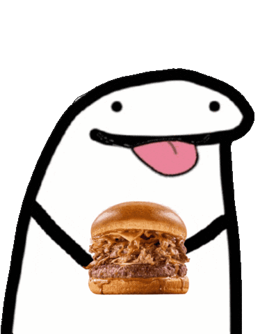 Fast Food Burger Sticker by 99-Grill