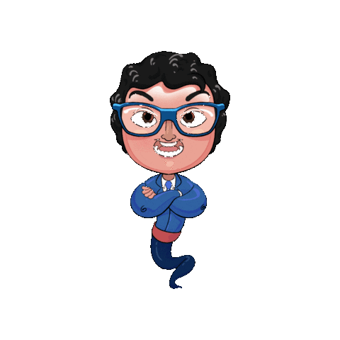 Genie Mascot Sticker by Sintegra Group