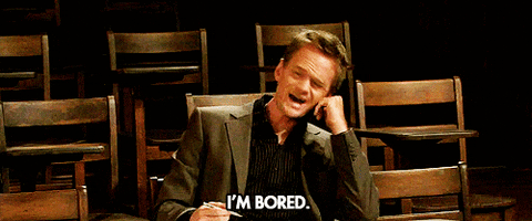  life how i met your mother neil patrick harris im bored no fair GIF