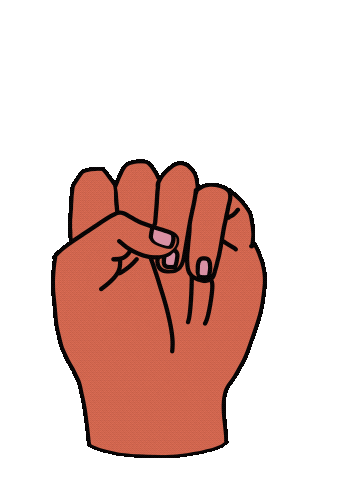 Illustration Pink Sticker