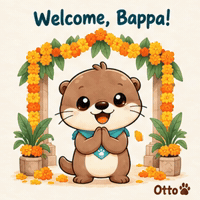 Welcome, Bappa! Otto’s Festive Welcome