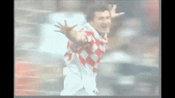 classicfootballshirts croatia suker world cup 1998 GIF