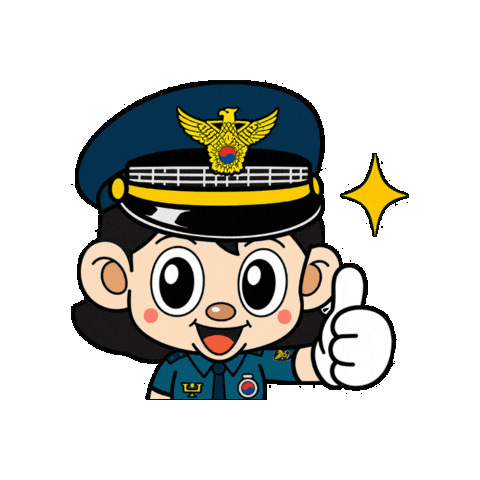 경찰청 마약 예방 캠페인 Sticker