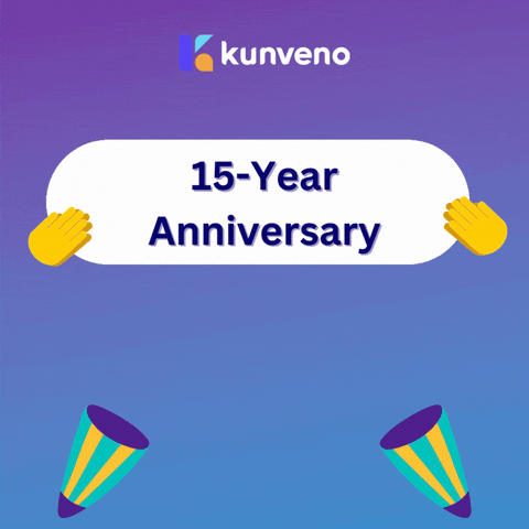 One Year Congratulations GIF by Kunveno