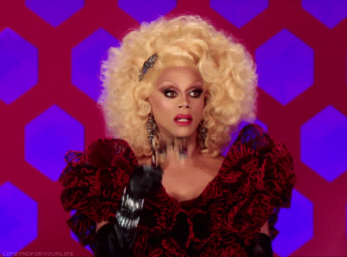 rupauls drag race binoculars GIF