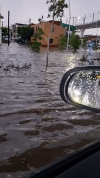 Heavy Rainfall Causes Flooding in Western Mexico
