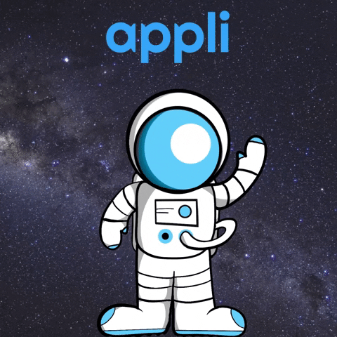 Astronaut GIF by appli