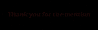 Mention Thank You GIF