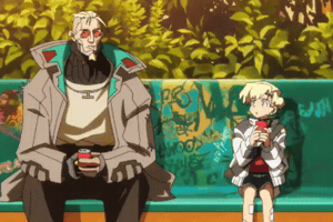 Cyberpunk 2077 Netflix GIF