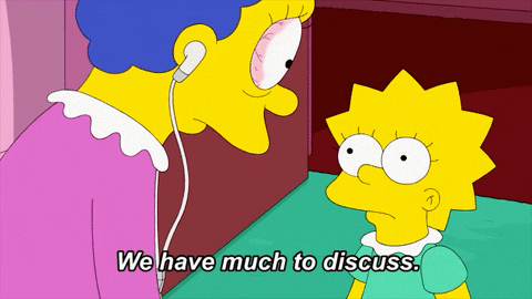 Podcasting The Simpsons GIF by Animation Domination
