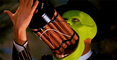 the mask 90s GIF