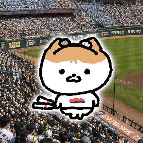 Cat Baseball GIF by LINE FRIENDS